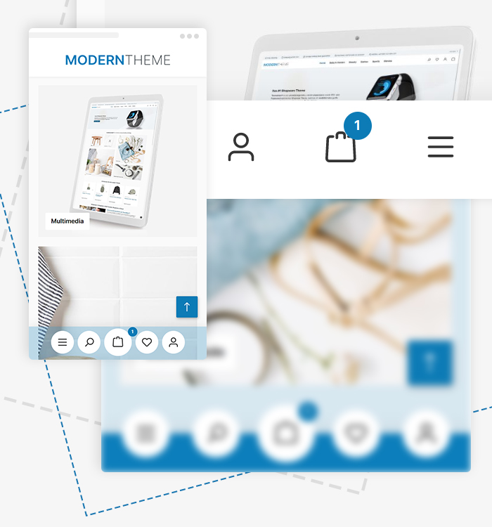 Verkaufsfördernde mobile Navigation