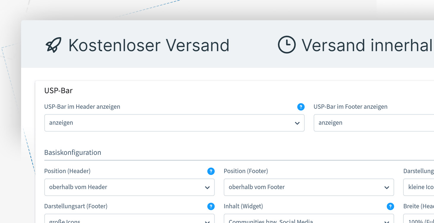 Wide-, Boxed- und Fullwidth-Layout