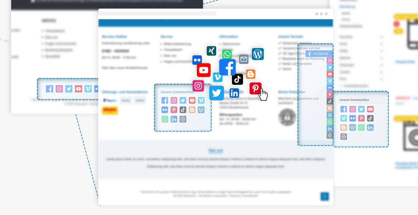 Wide-, Boxed- und Fullwidth-Layout